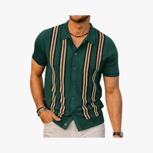 Men's Knitted Golf Shirts
