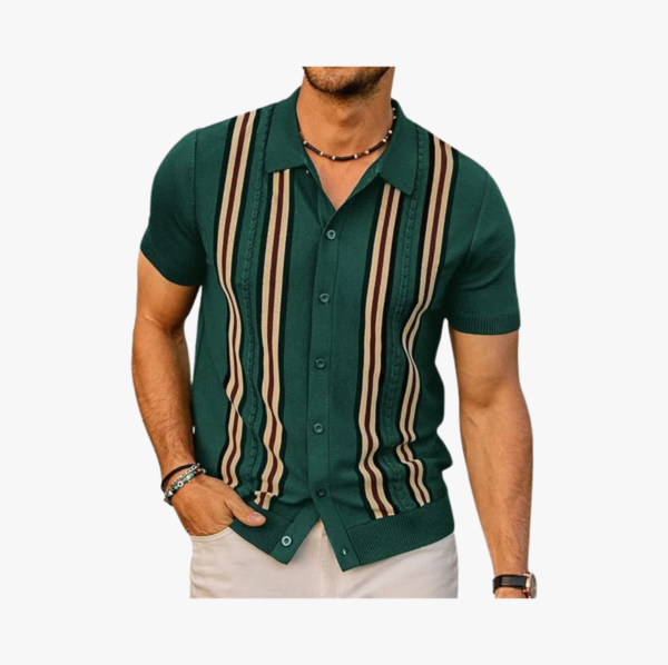 Men's Knitted Golf Shirts